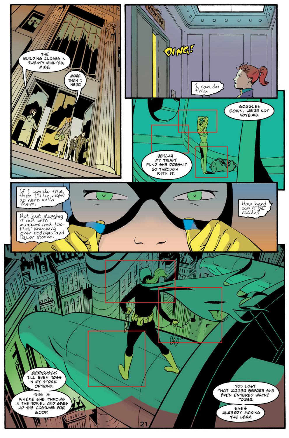 Comic book panel